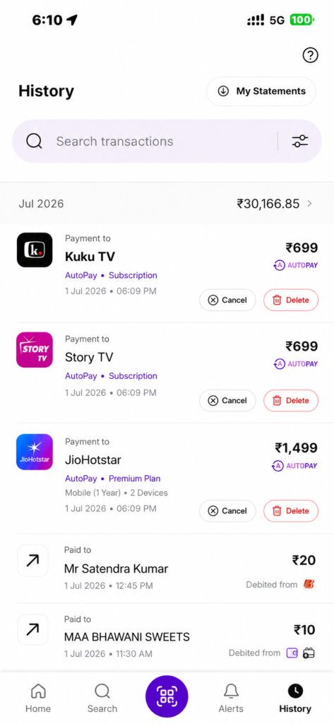 PhonePe App se apne aap paisa kyon katata hai?