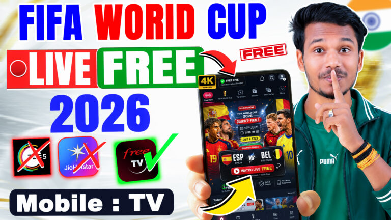 How to Watch FIFA World Cup 2026 Live in India